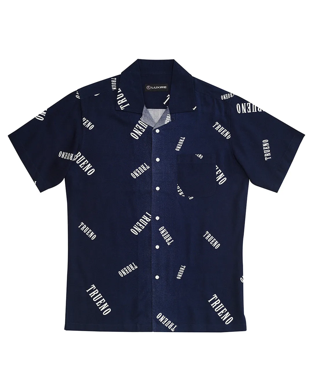 Printed Navy Shirt