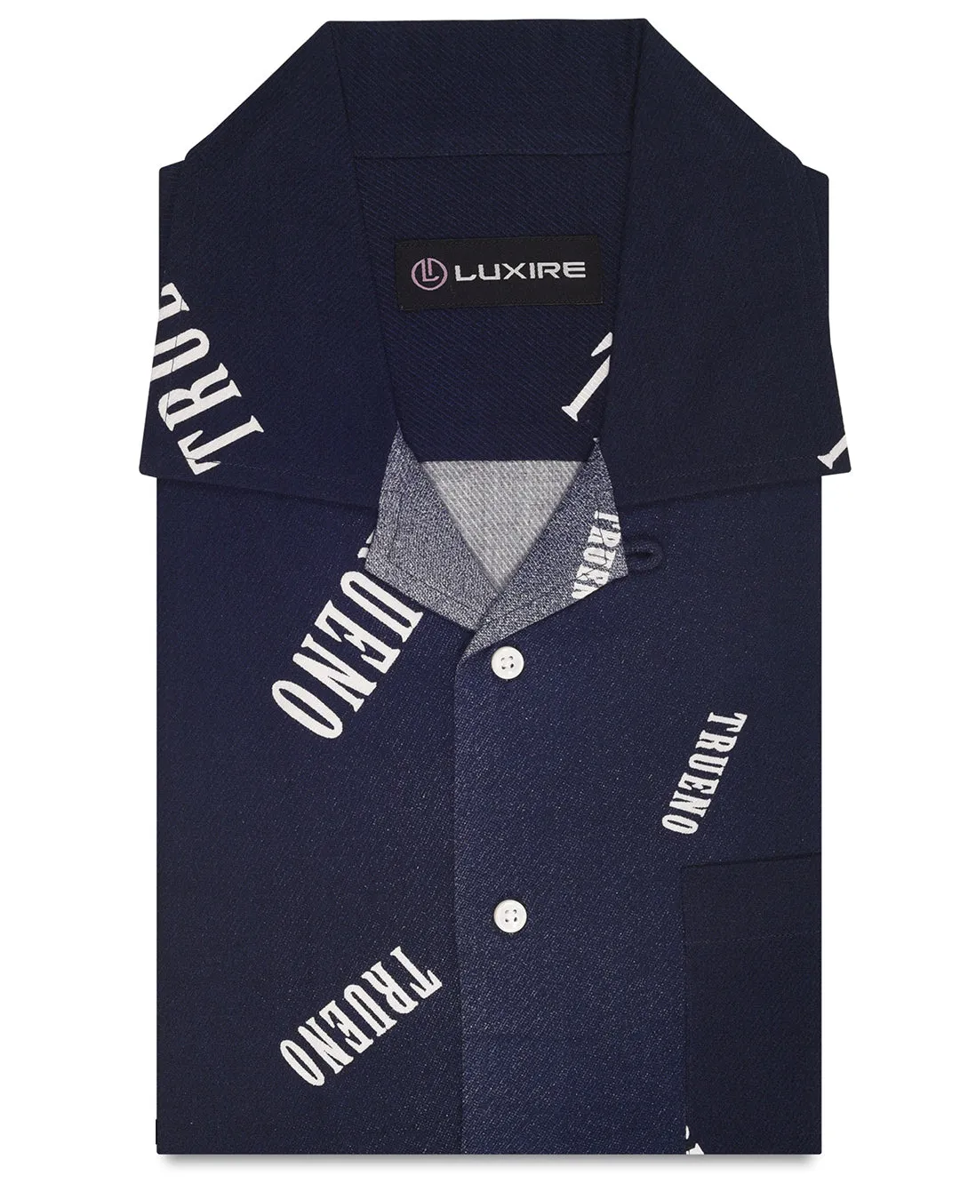 Printed Navy Shirt