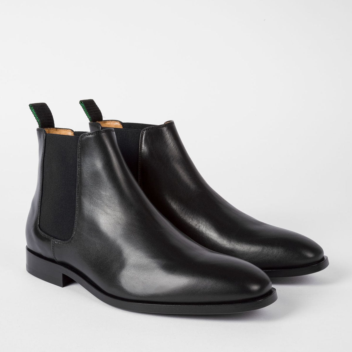 PS Paul Smith - Gerald Chelsea Boots in Black Calf Leather