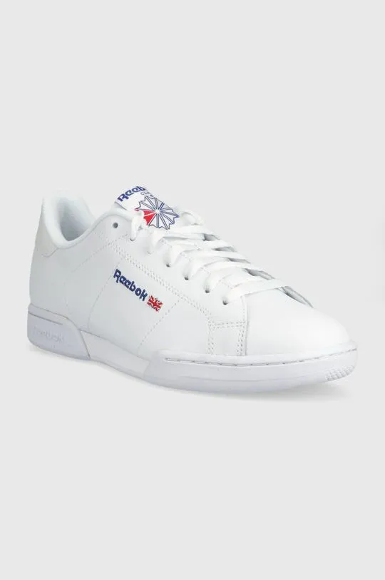 Reebok Classic leather sneakers NPC II white color