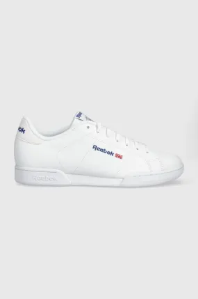 Reebok Classic leather sneakers NPC II white color