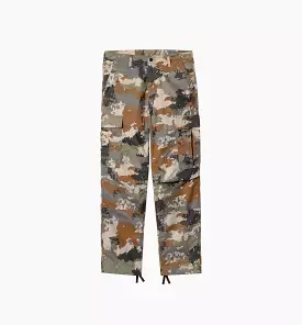 Regular Cargo Mens Pant - Green/Beige