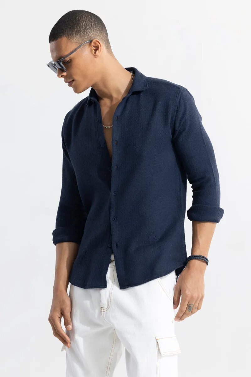 RelaxKnit Navy Shirt