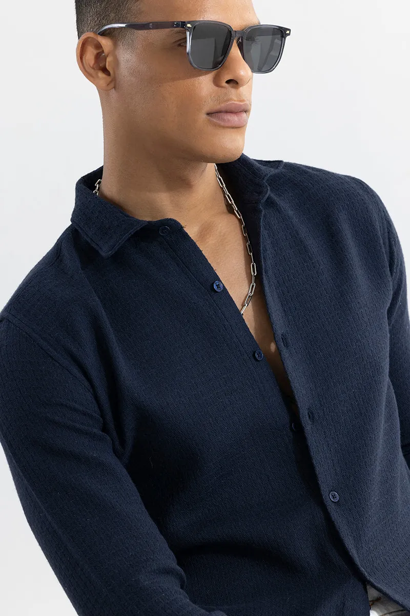 RelaxKnit Navy Shirt