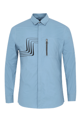 Resistor Shirt with Zip Pocket