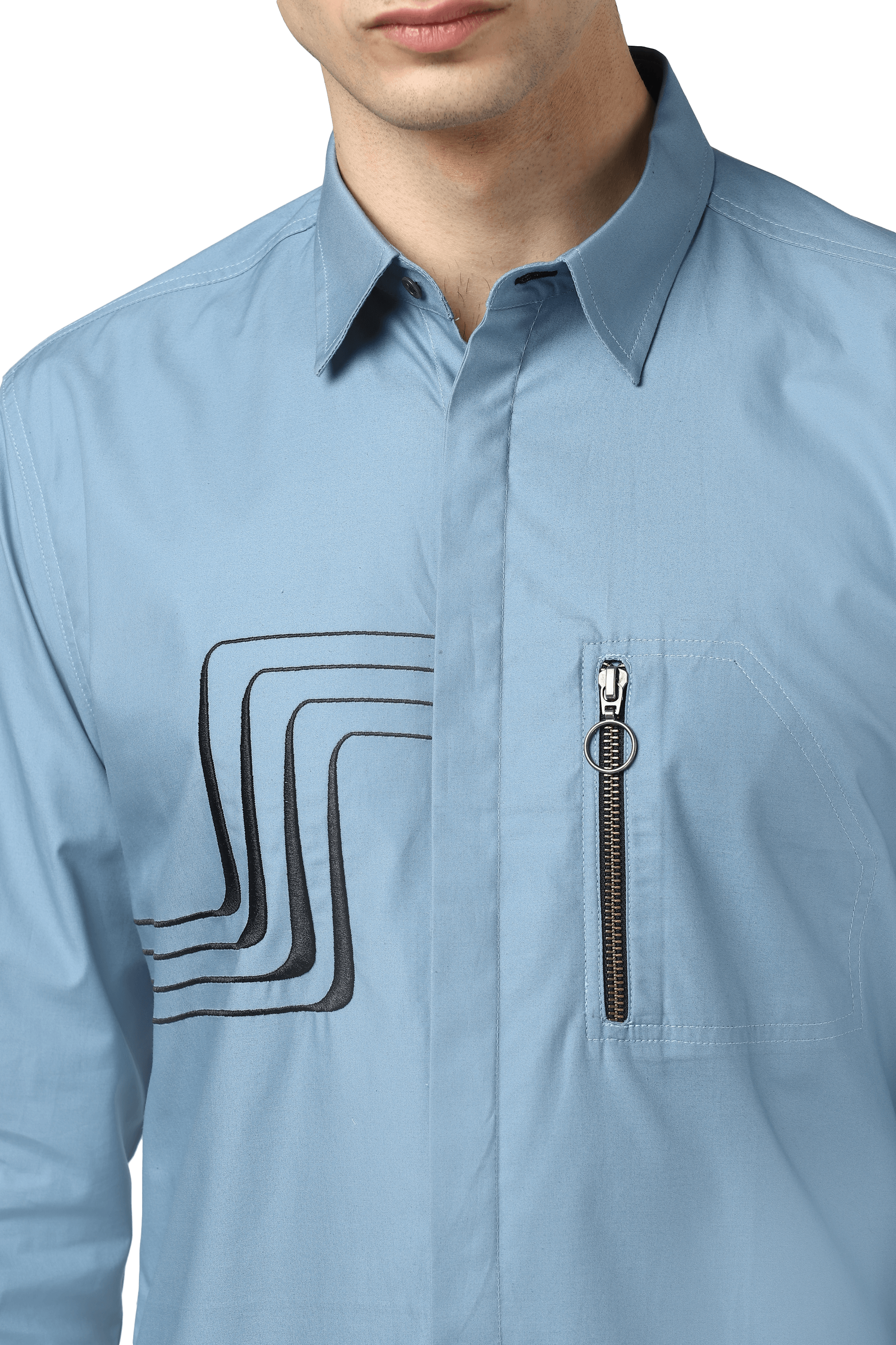 Resistor Shirt with Zip Pocket