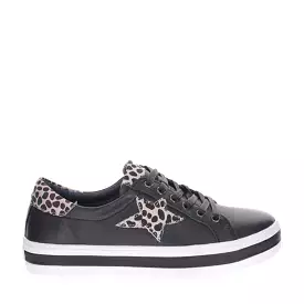 Savis - Navy/Leopard