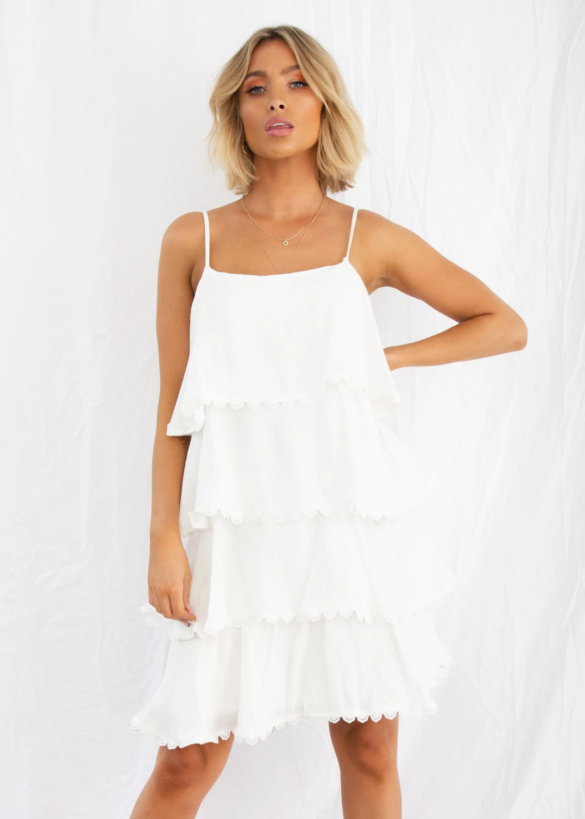 Shea Dress - White