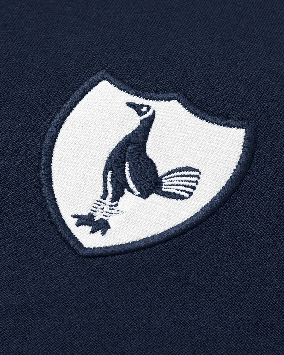 Spurs Retro Crest Navy Shirt