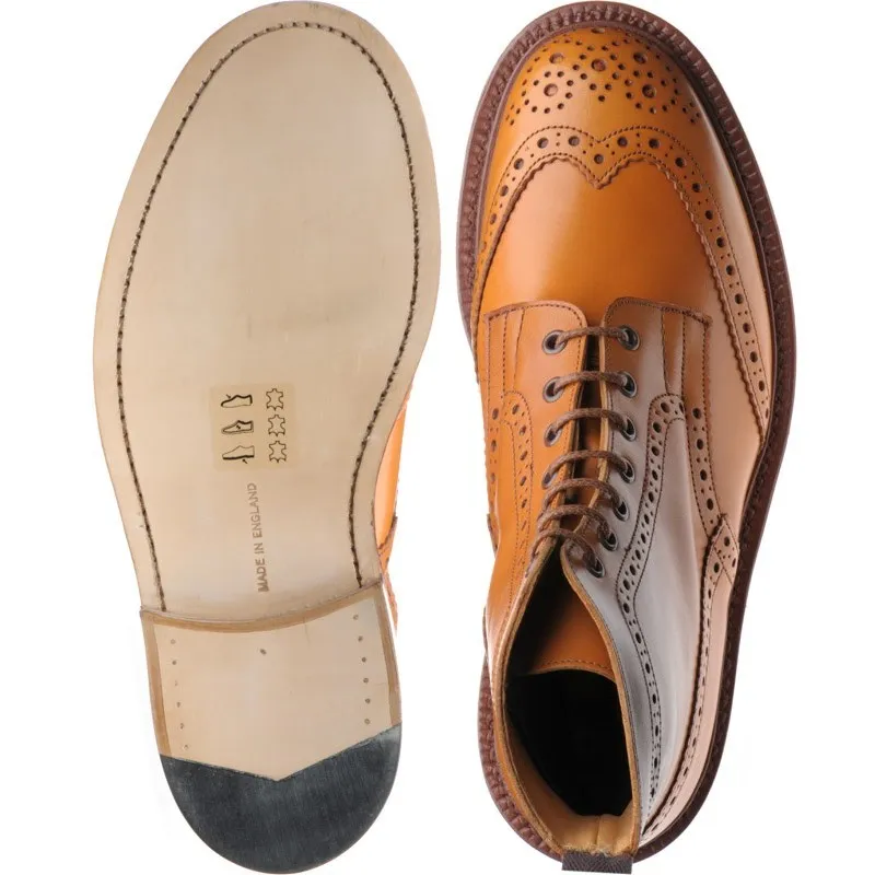 Stow brogue boots