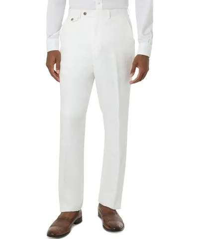 Tayion By Montee Holland Mens Linen Classic Fit Suit Pants