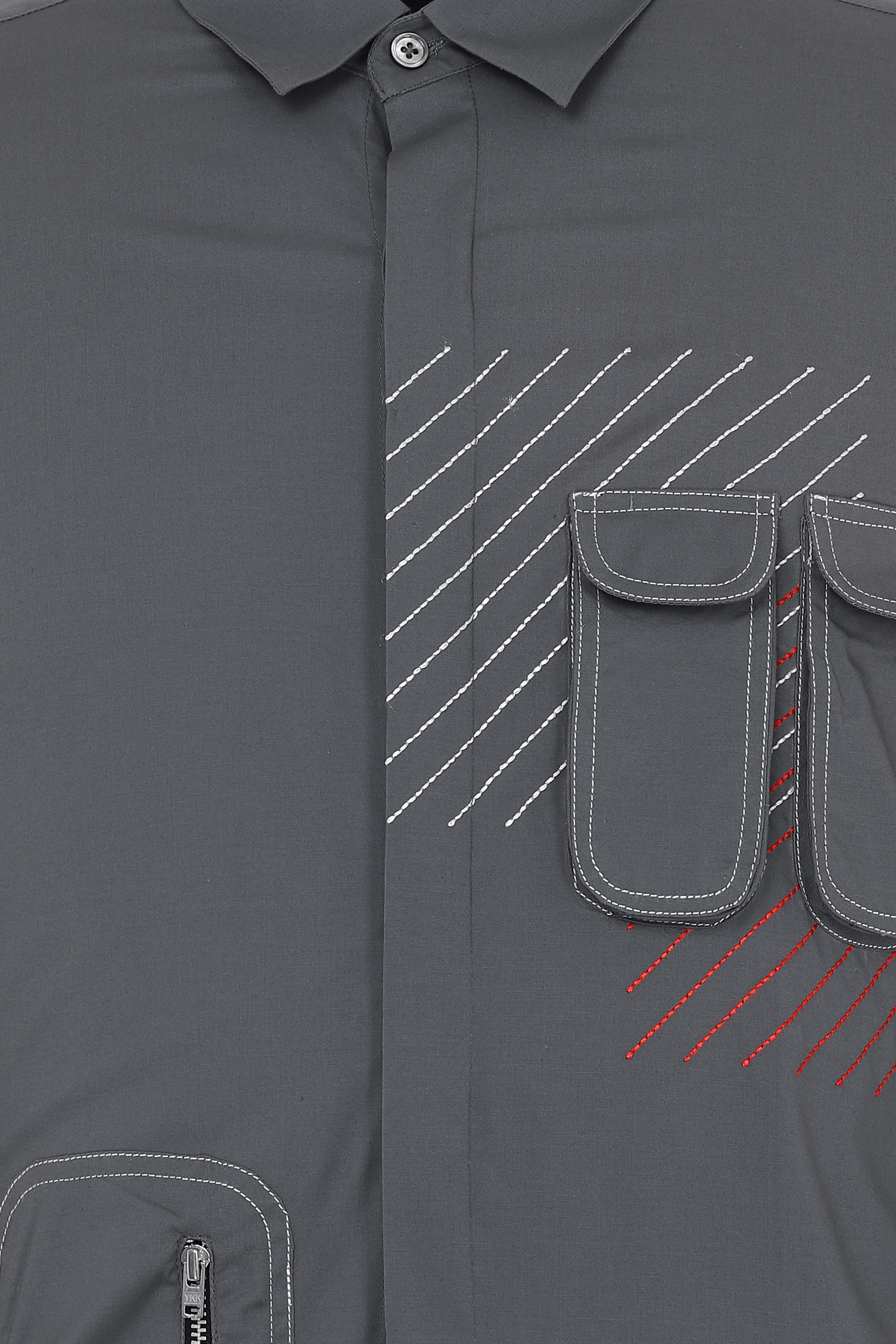 The Broken Signal Shirt With Utility Pocket