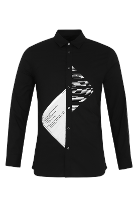 The Functional Lines Shirt With Utility Pocket