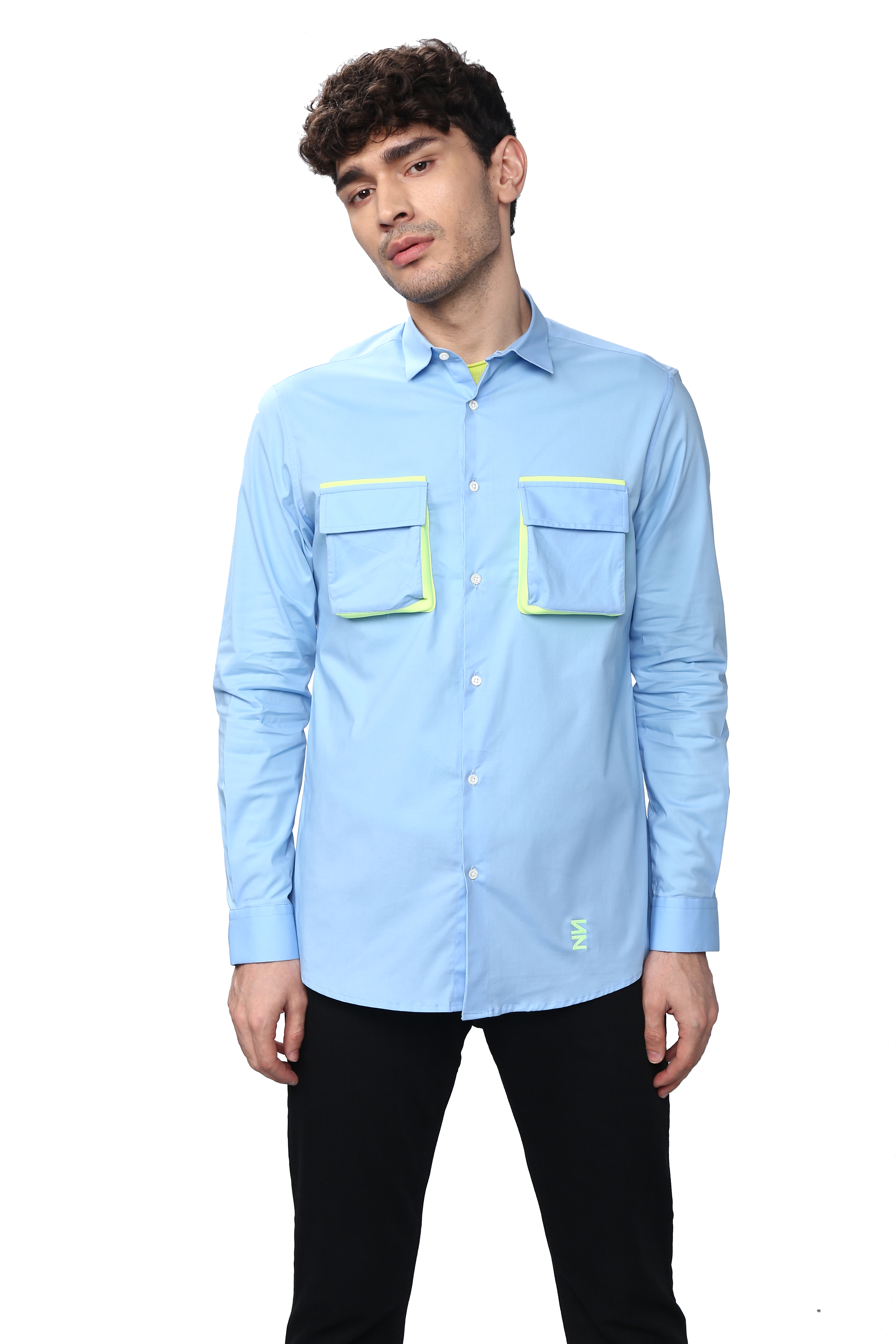 The Hanamichi Shirt with Wasabi Green