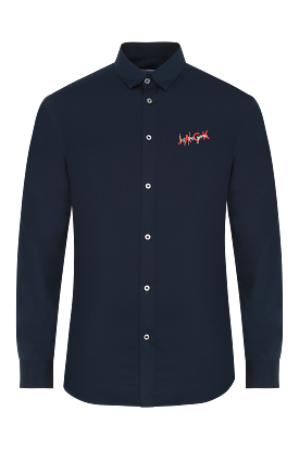 The Jack Little Shirt with Cuff Embroidery