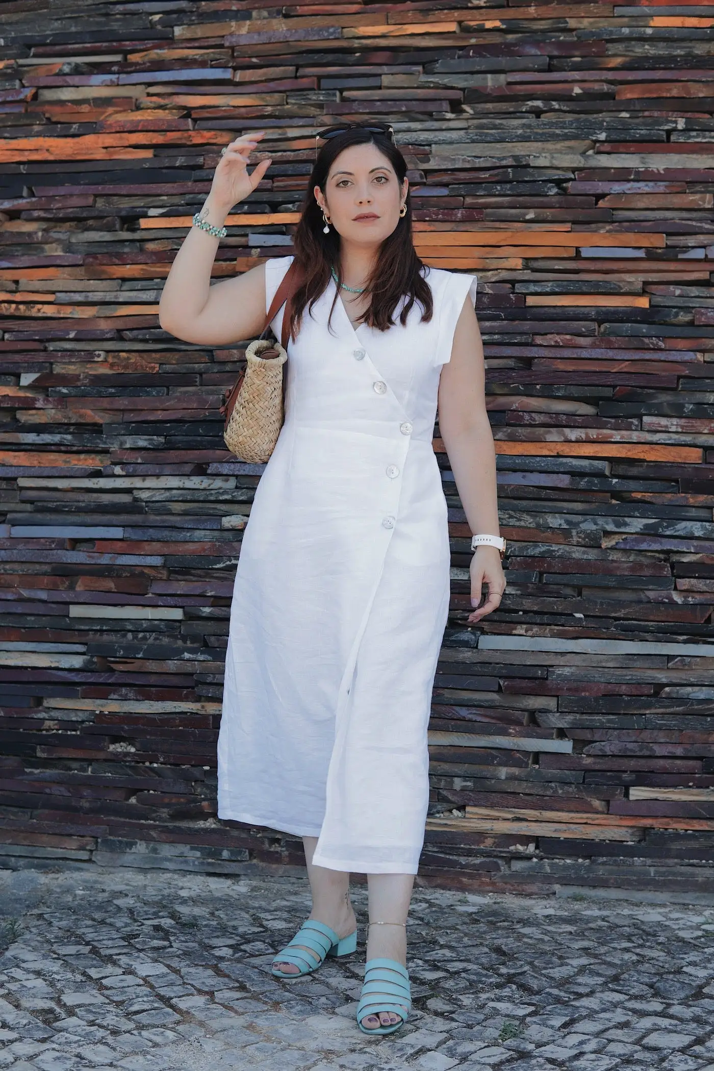 the Travel Dress White