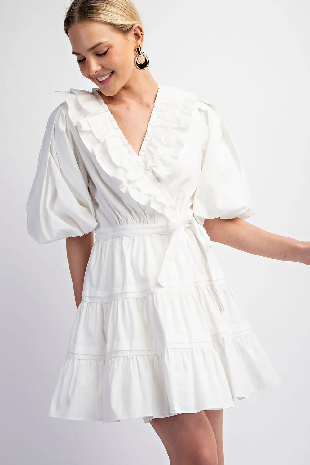 Twila Mini Dress - White***Last One***