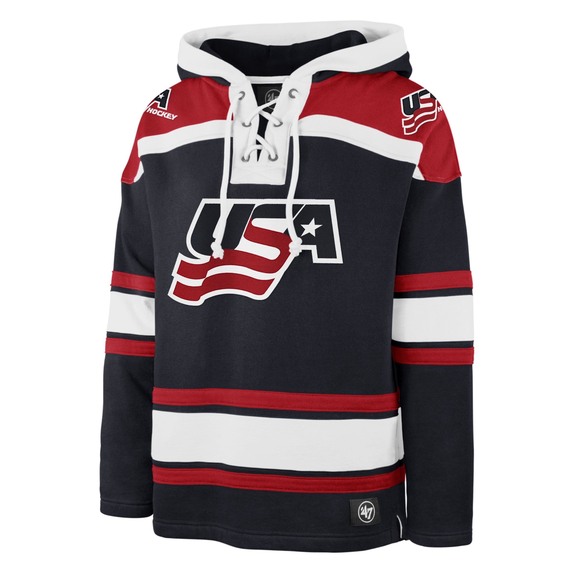 USA HOCKEY SUPERIOR '47 LACER HOOD