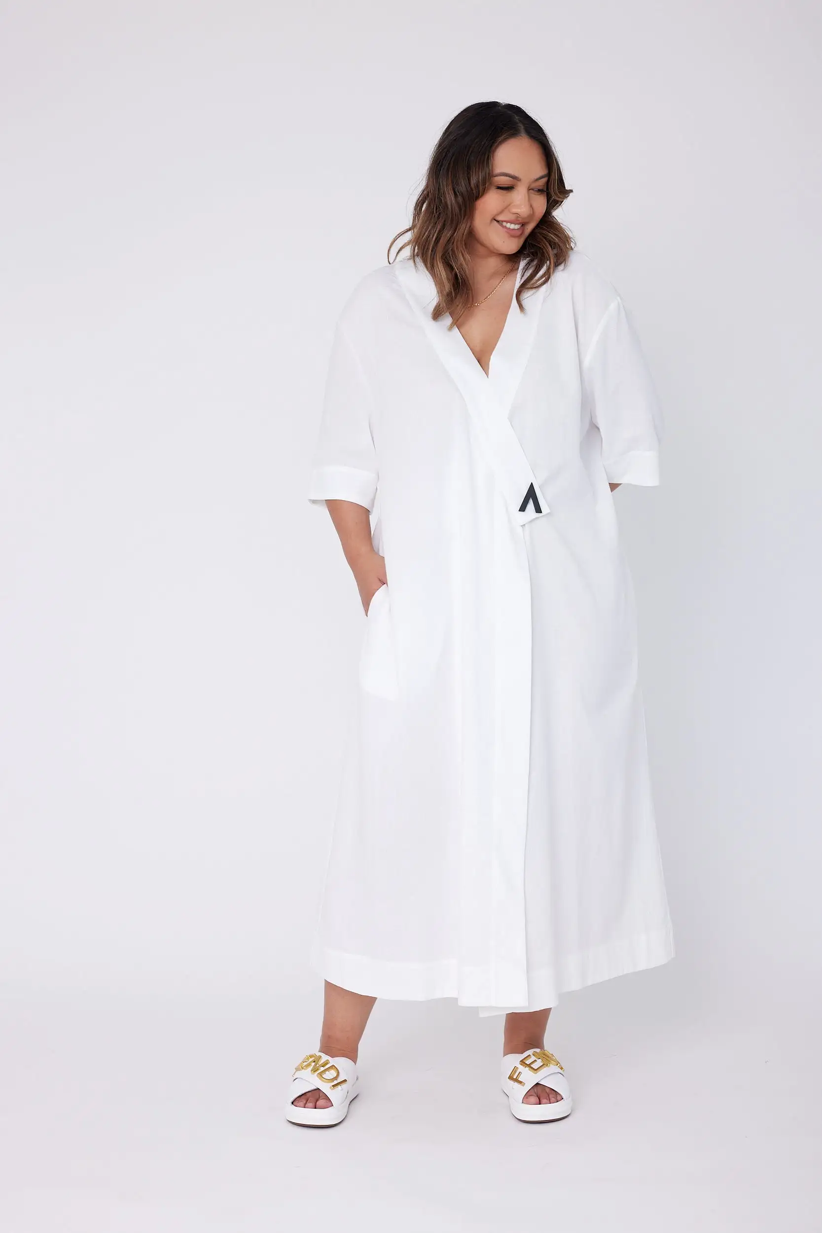 VINCENTI Dress White