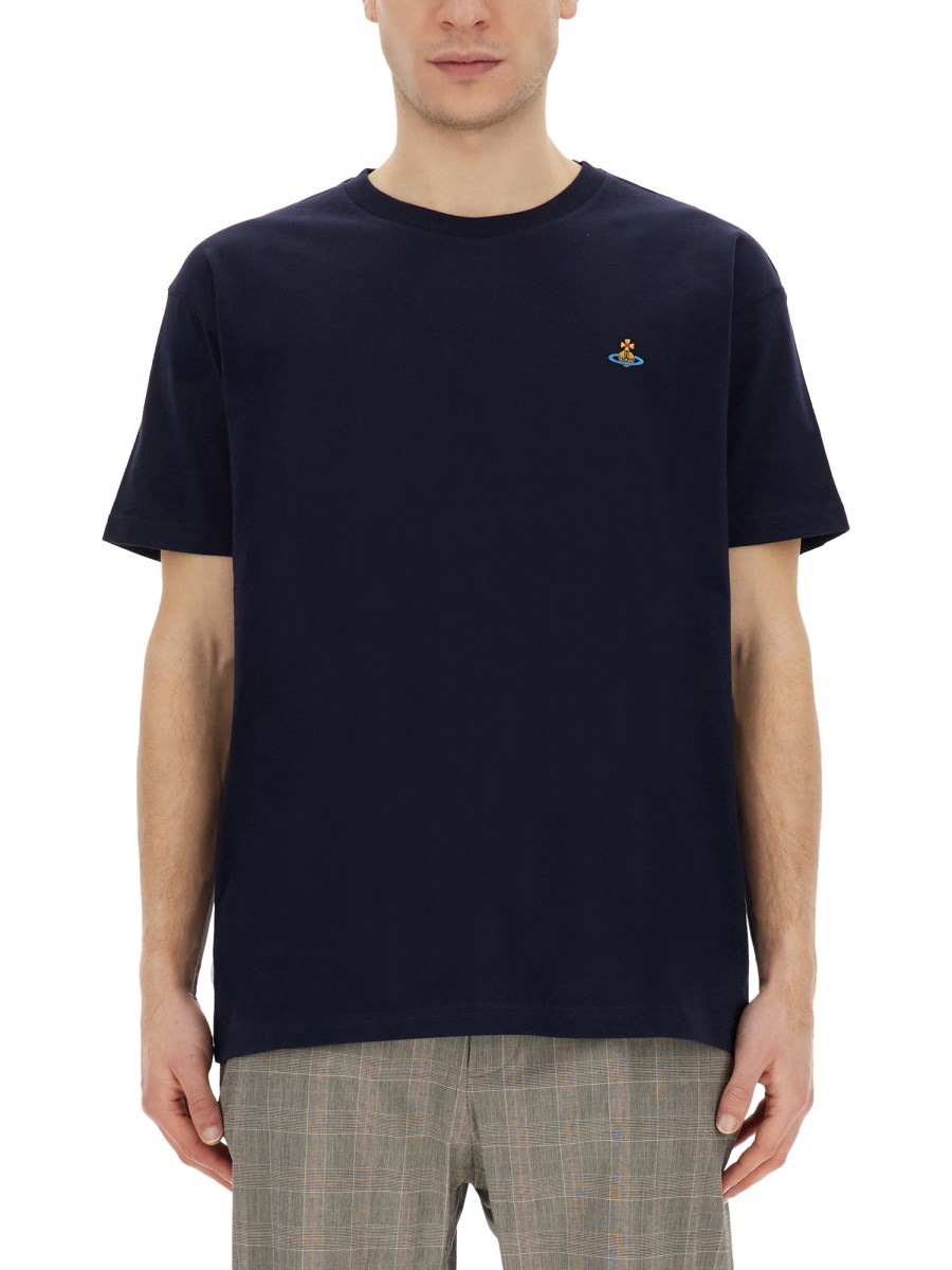 VIVIENNE WESTWOOD    T-SHIRT WITH LOGO