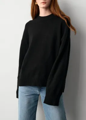 WHITE + WARREN CASHMERE BLEND COZY CREWNECK