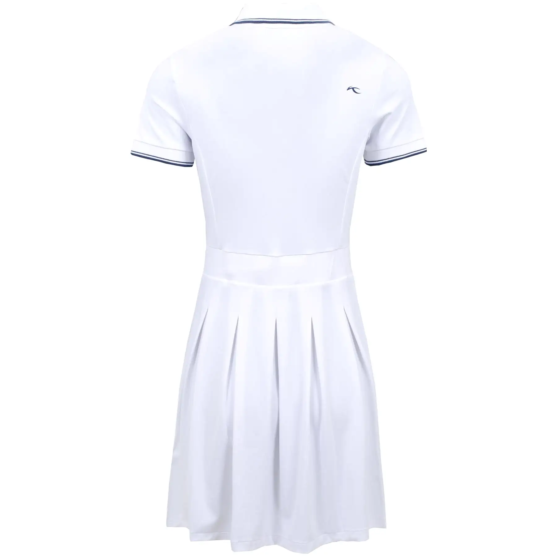 Womens Mara Dress White/Atlanta Blue - SS22