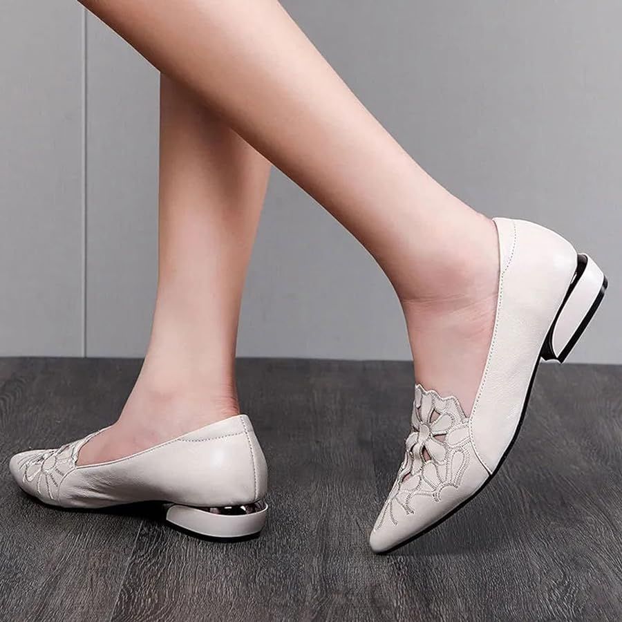 Womens Oxford Shoes Mid Heel Shoes