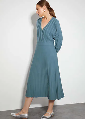 Wynn Wrap Knit Dress by Monsoon | Look Again